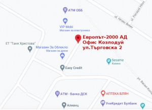 карта локация на адреса на офиса